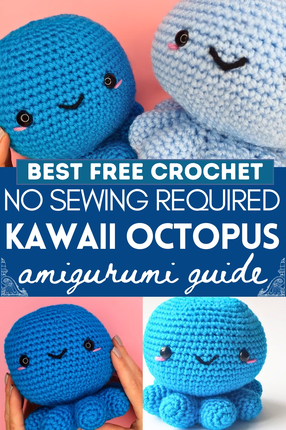 Amigurumi Crochet Kawaii Octopus
