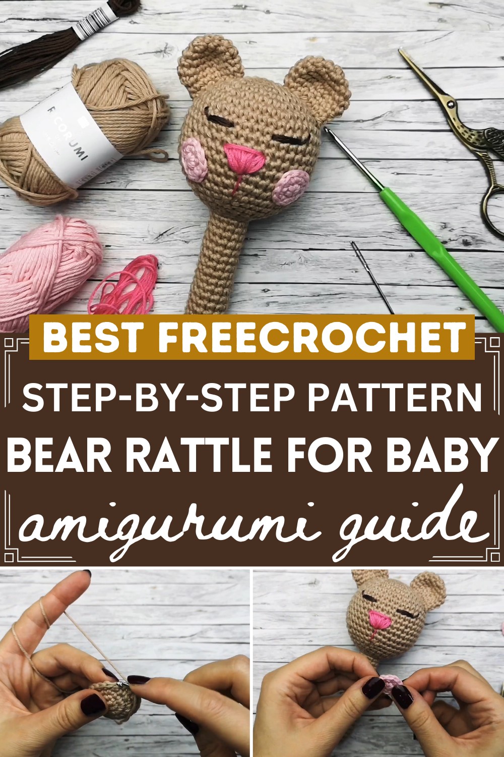 Baby Crochet Rattle Tutorial