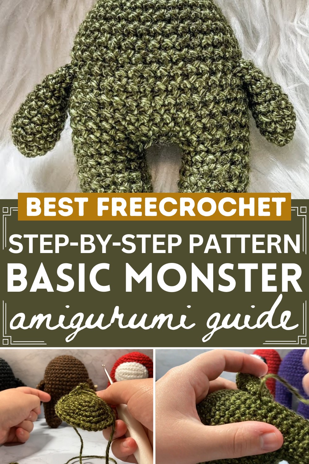Basic Monster Amigurumi Body