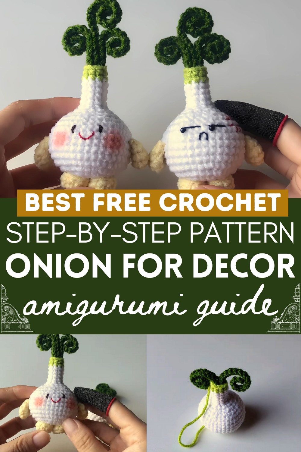 Crochet Onion Amigurumi Crochet Tutorial