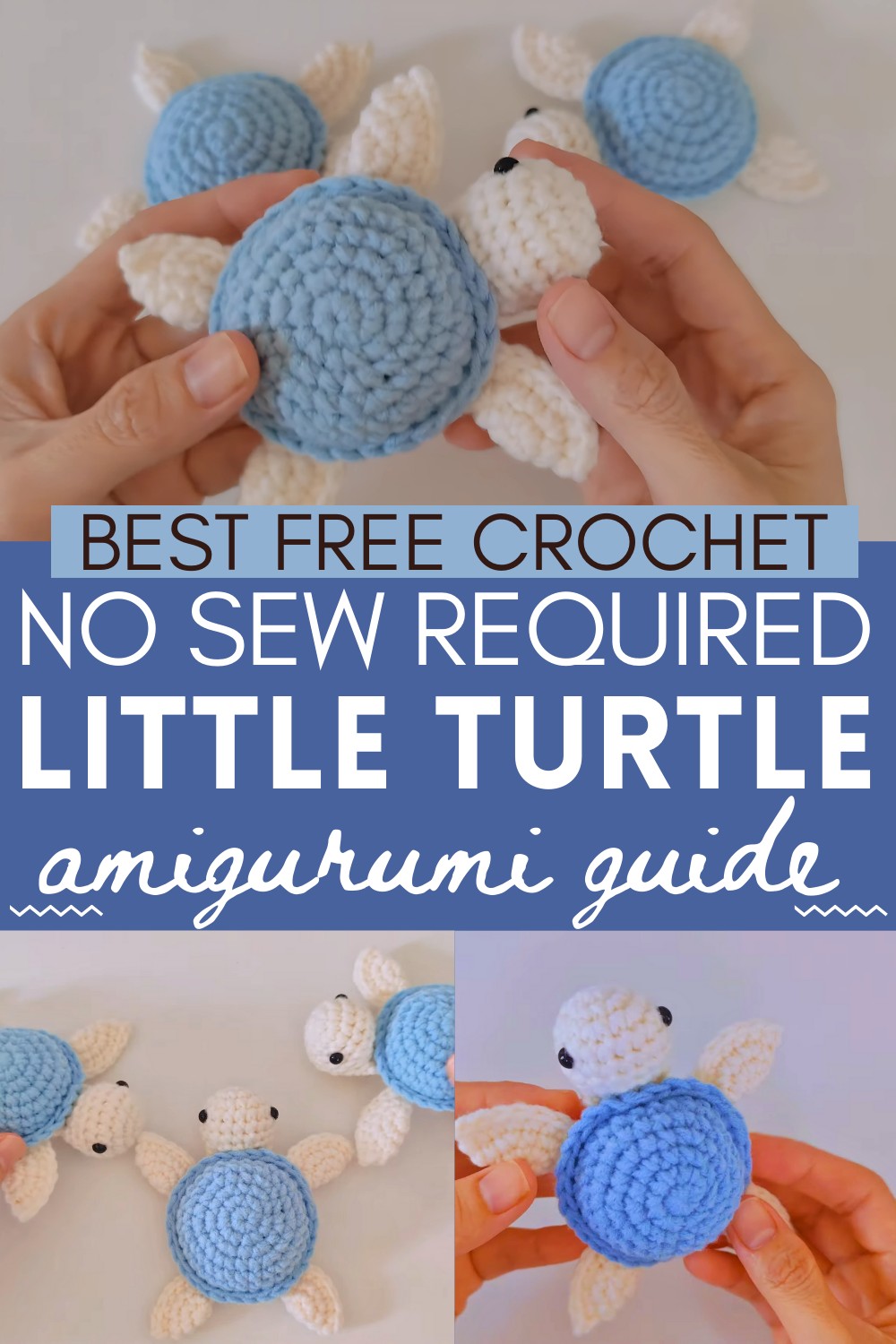 Crochet Turtle No Sew Required Crochet Amigurumi