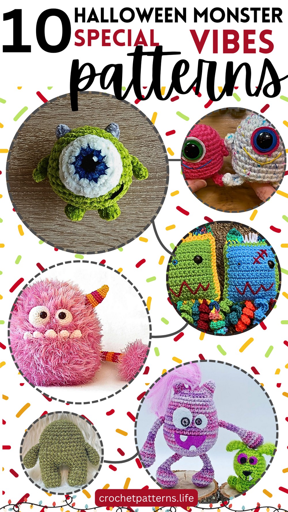 Funny Halloween Monster Crochet Patterns 1