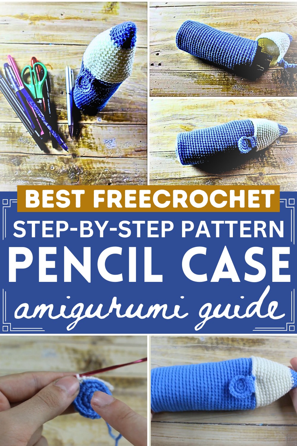 How To Crochet A Pencilcase Amigurumi School