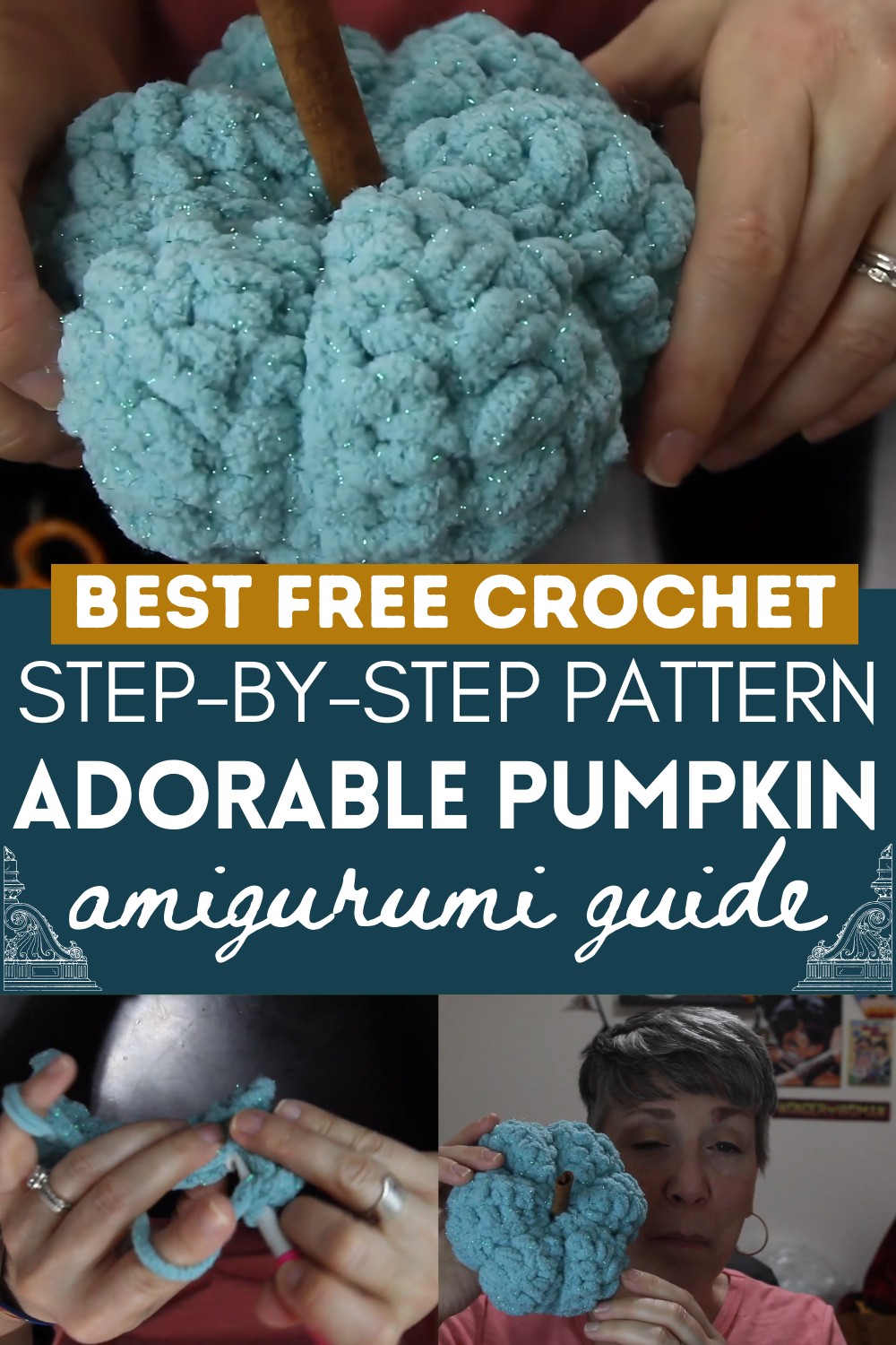 How To Crochet An Adorable Pumpkin With Blanket