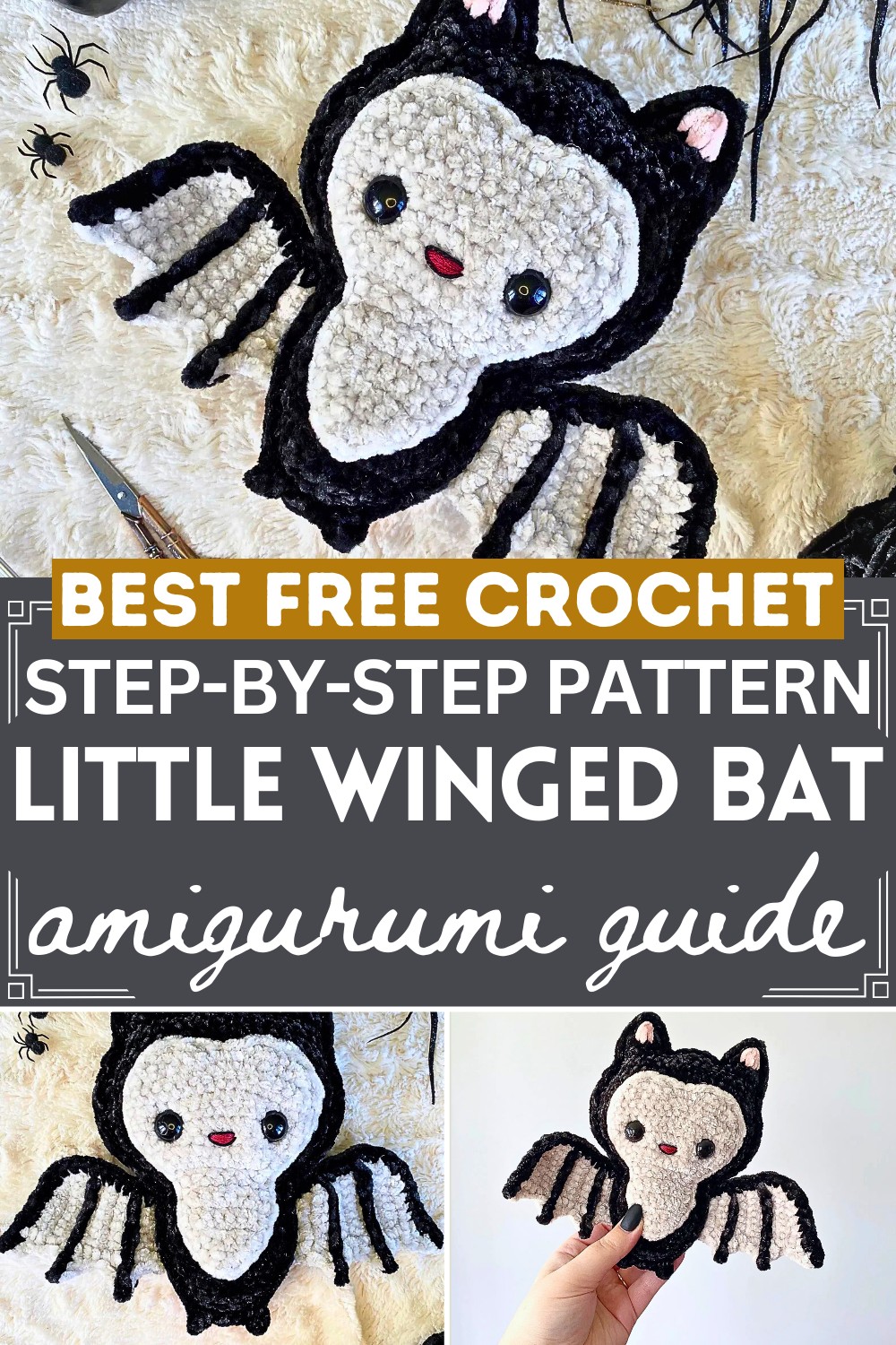 Little Winged Bat Amigurumi