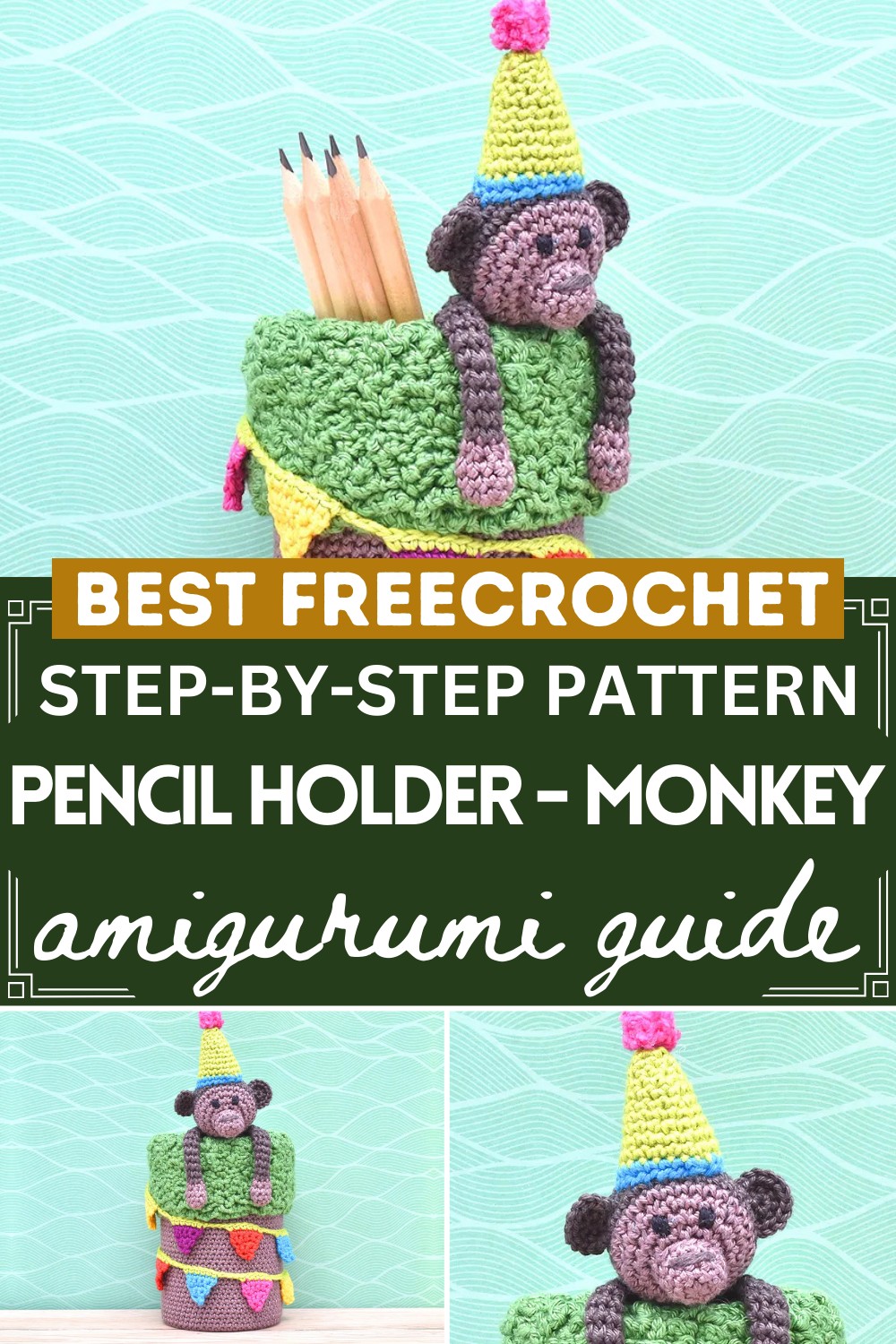 Pencil holder - Monkey