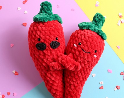 8 Free Crochet Amigurumi Chili Patterns for Gifting