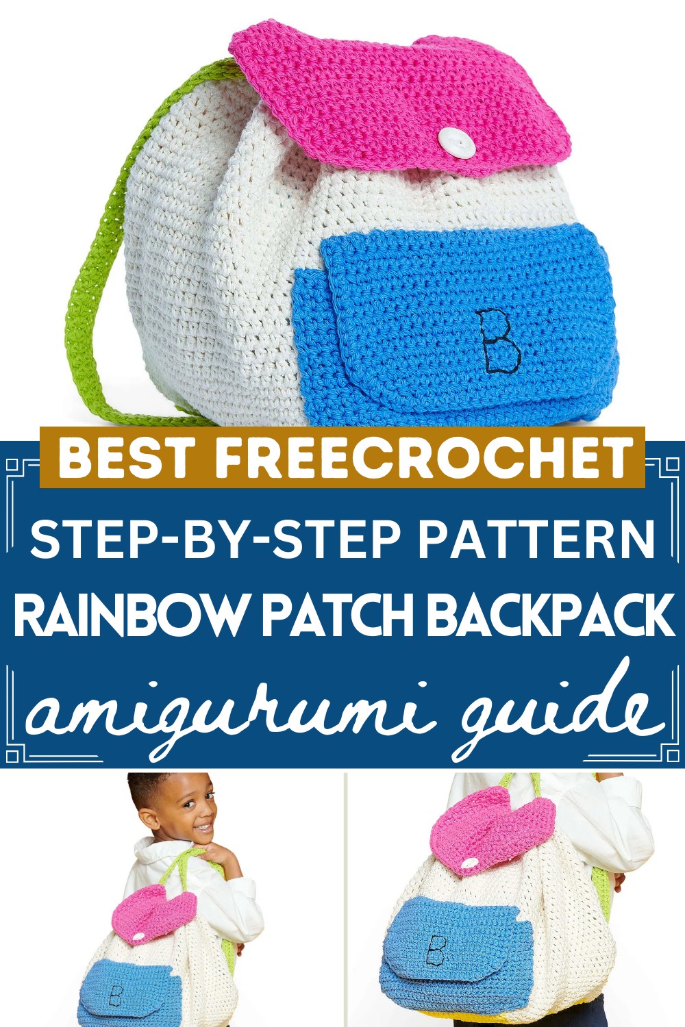 Rainbow Patch Backpack