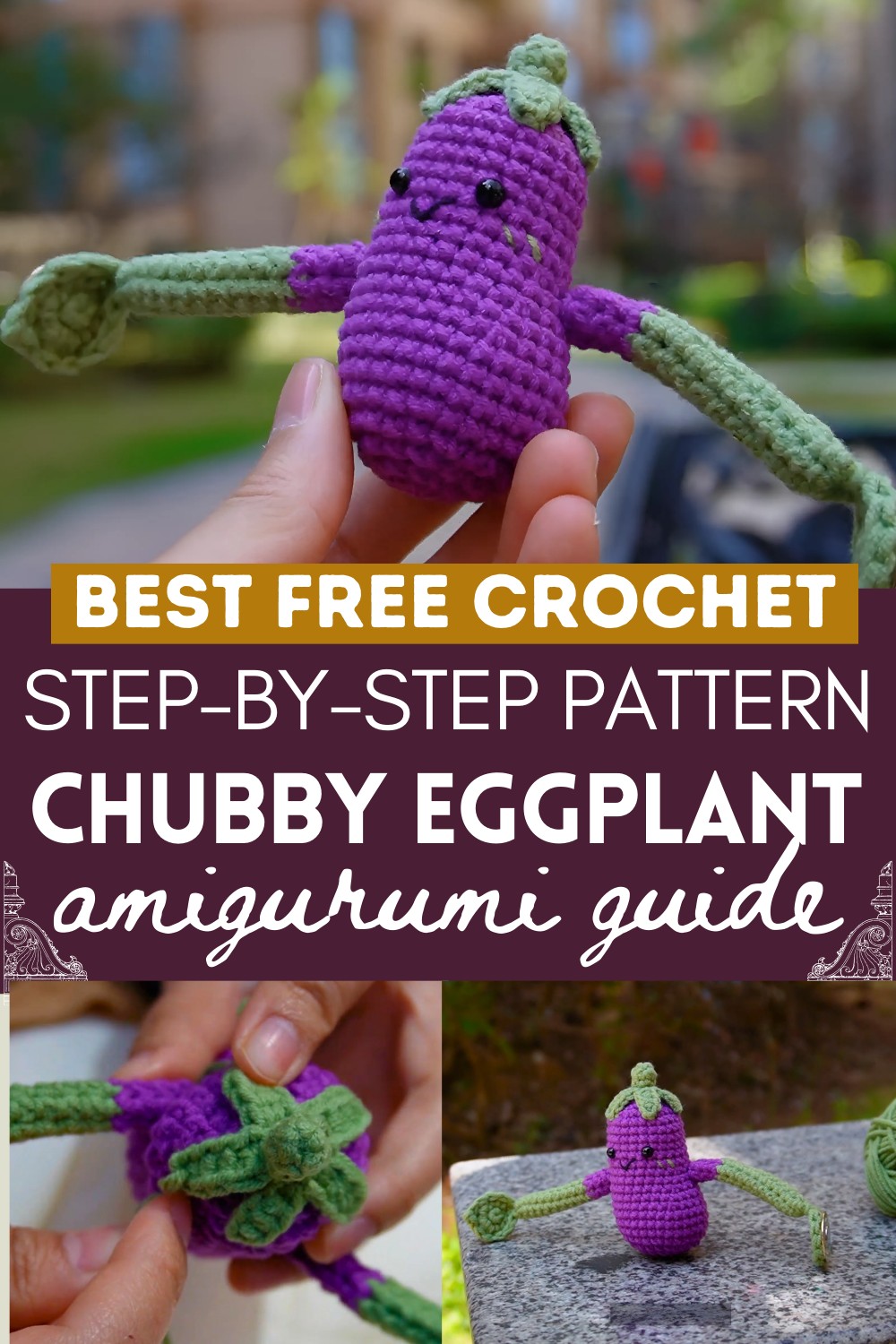 Super Cute Little Aubergine Eggplant