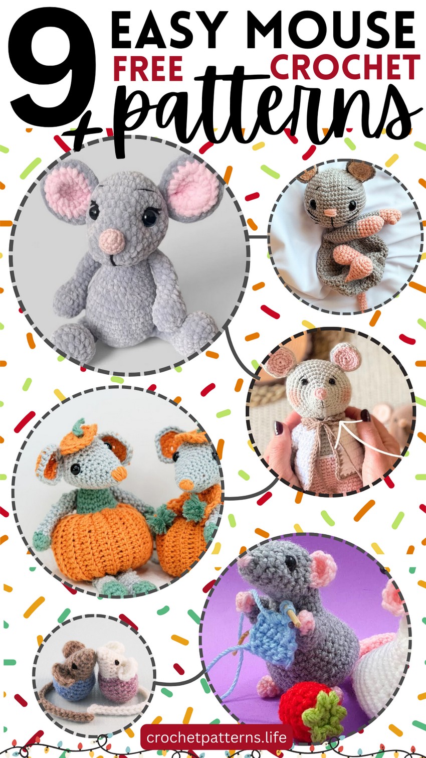 Sweet Amigurumi Mouse