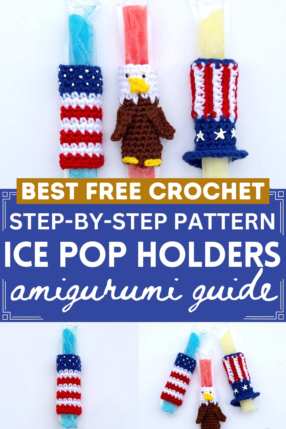 Americana Ice Pop Holders