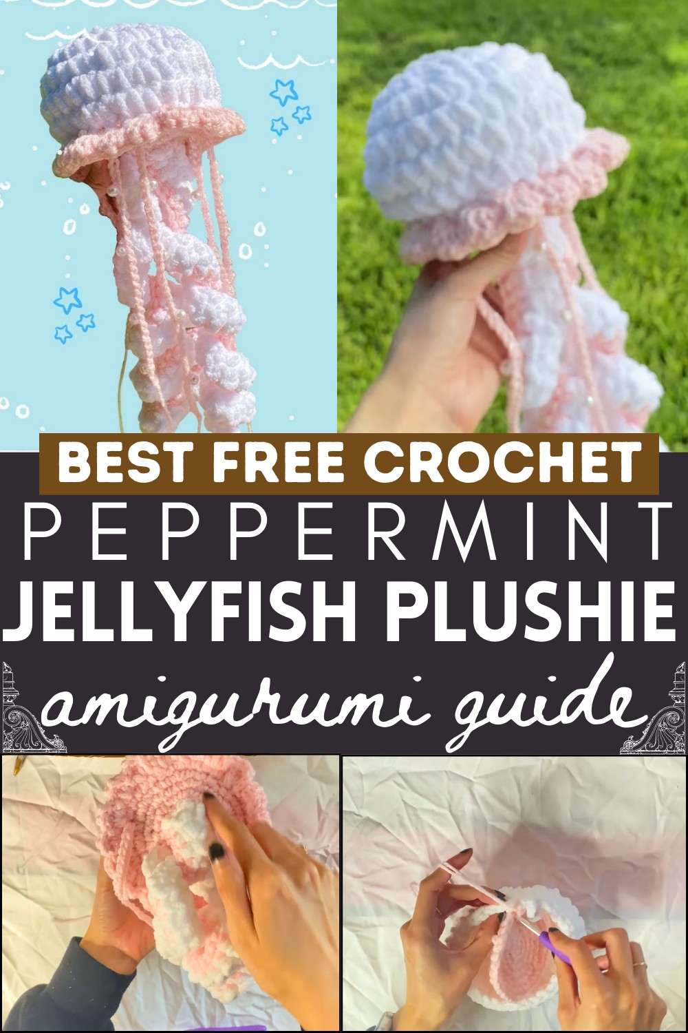 Amigurumi Jellyfish Plushie