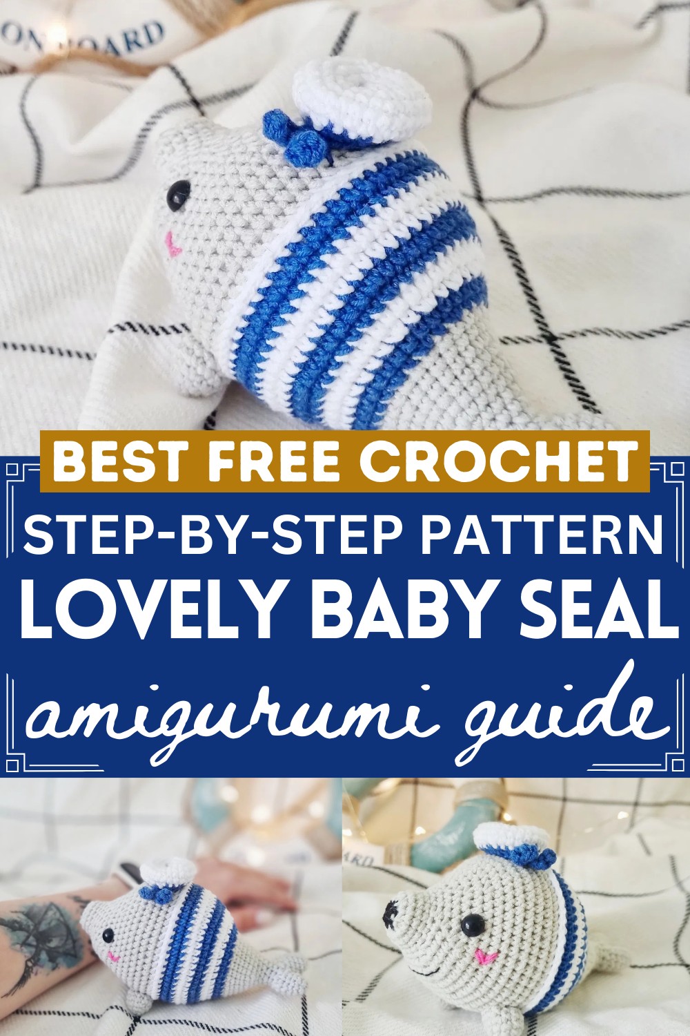 Baby Seal Amigurumi