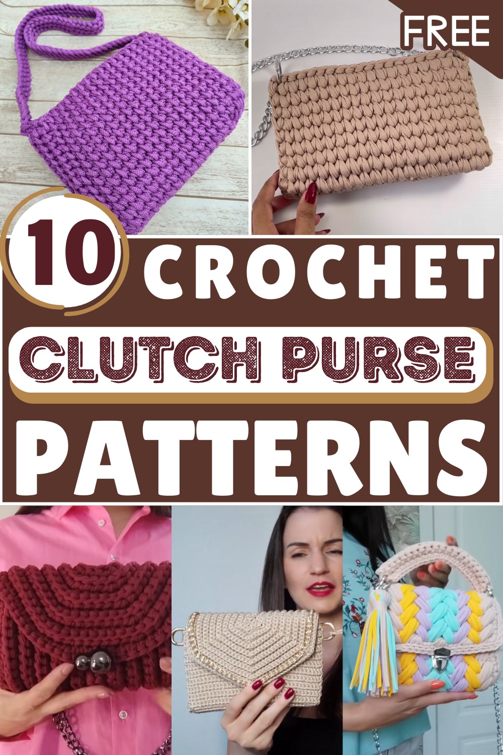 Crochet Clutch Purse Patterns