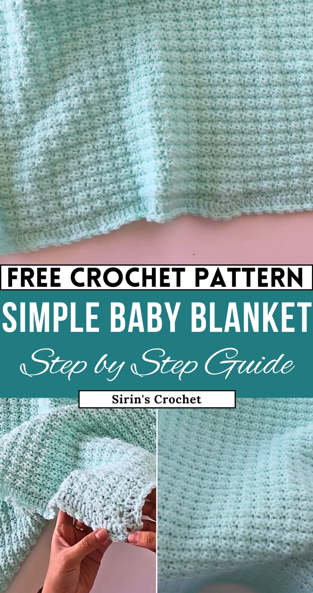 Crochet Fast And Simple Baby Blanket