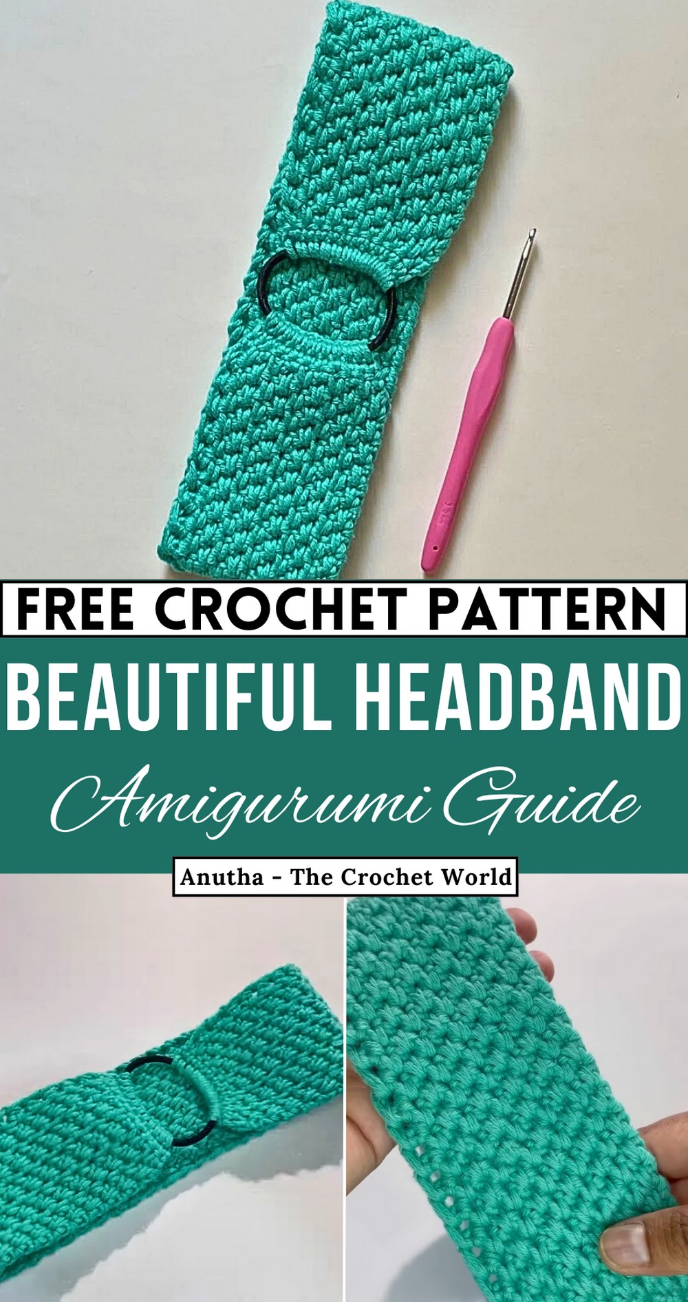 Crochet - Headband - Very Easy And Beautiful Pattern