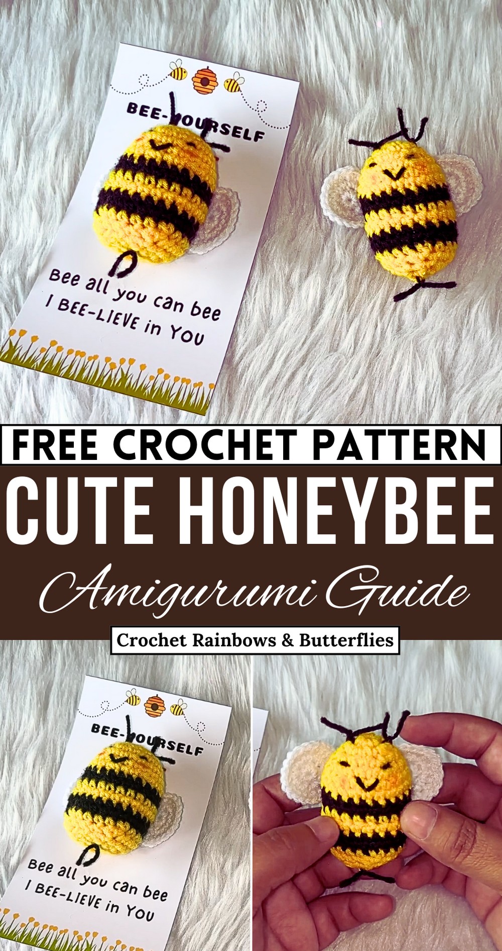 Crochet Honeybee Amigurumi Tutorial