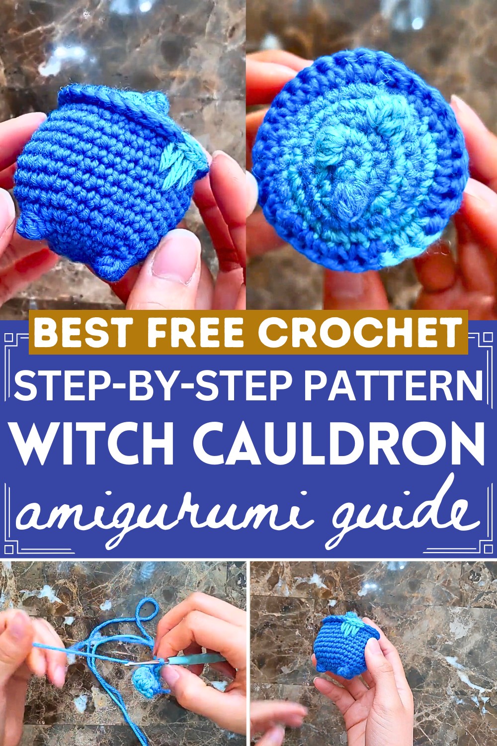 Crochet Witch Cauldron Amigurumi Tutorial