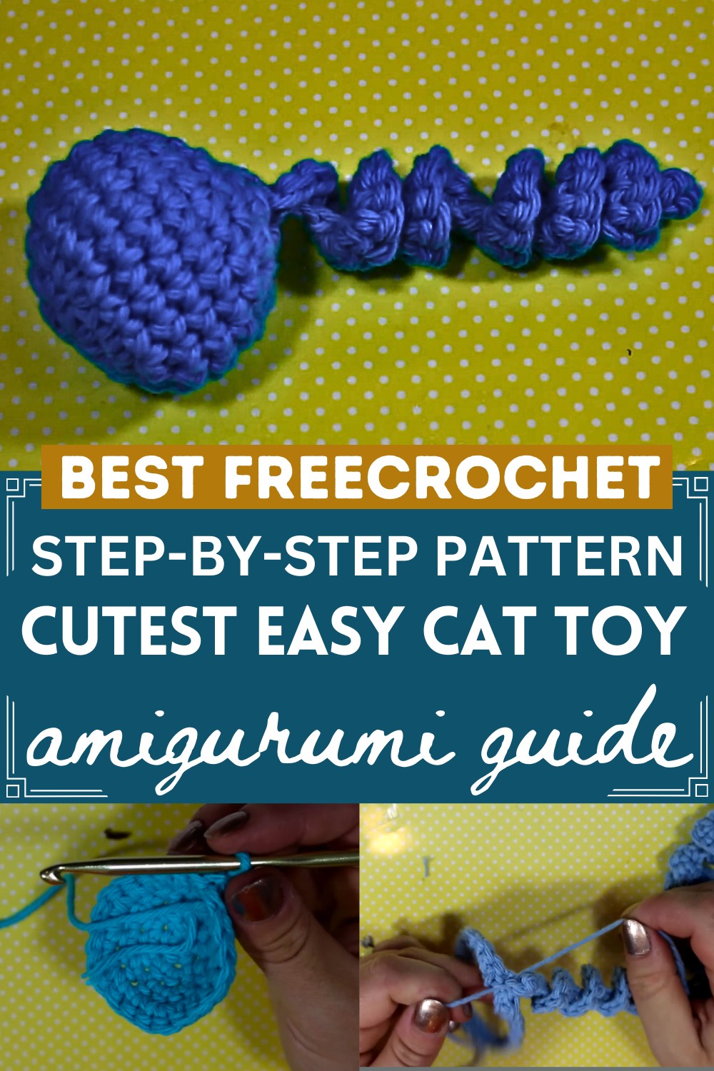 Easy Crochet Cat Toy