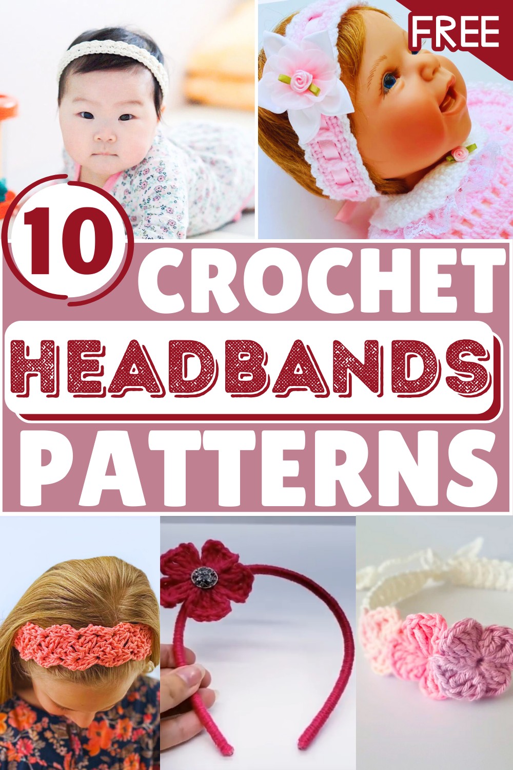Easy Crochet Headbands