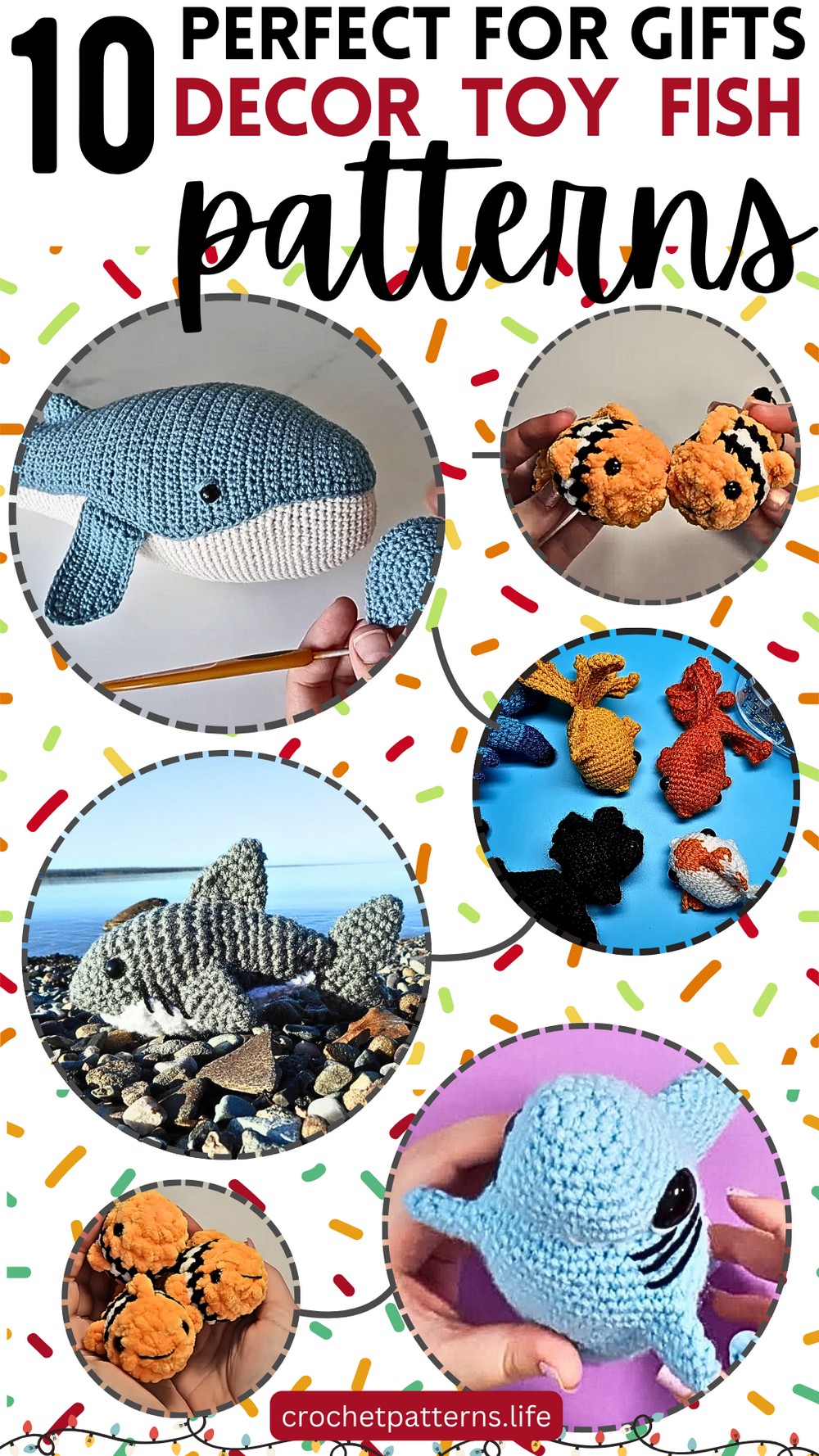 Free & Simple Fish Amigurumi Patterns