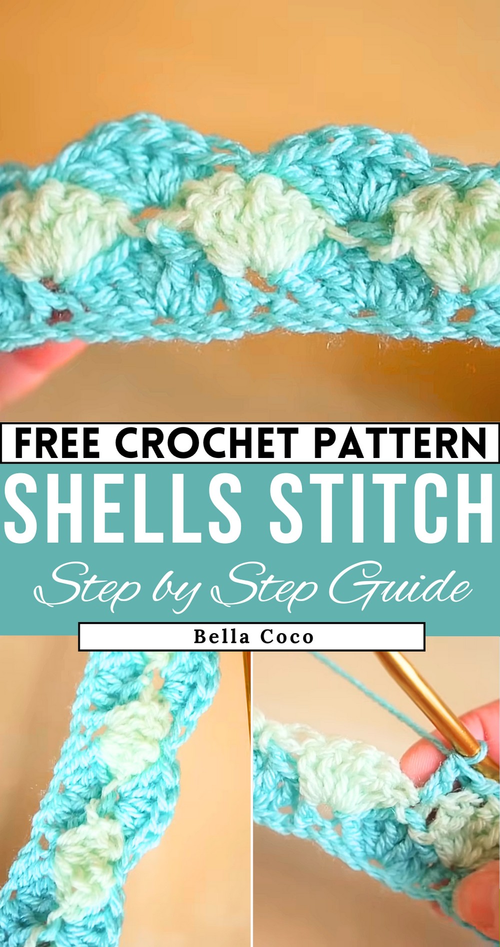 Gorgeous Crochet Shell Stitch Pattern