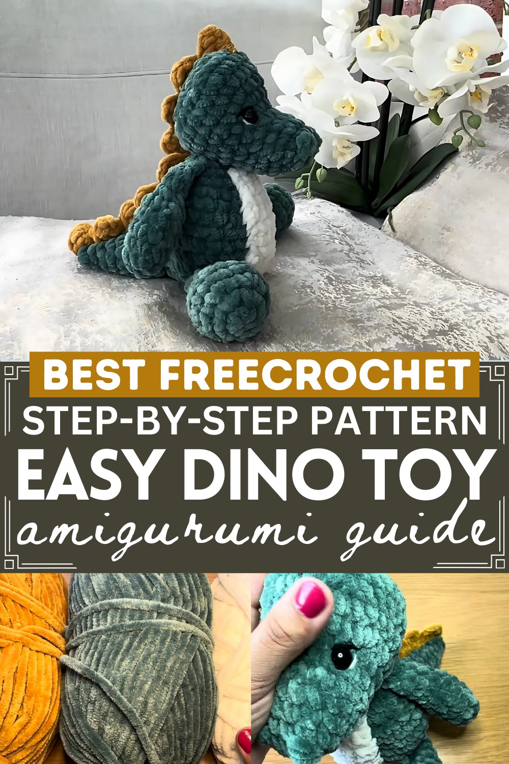 How To Crochet A Dinosaur