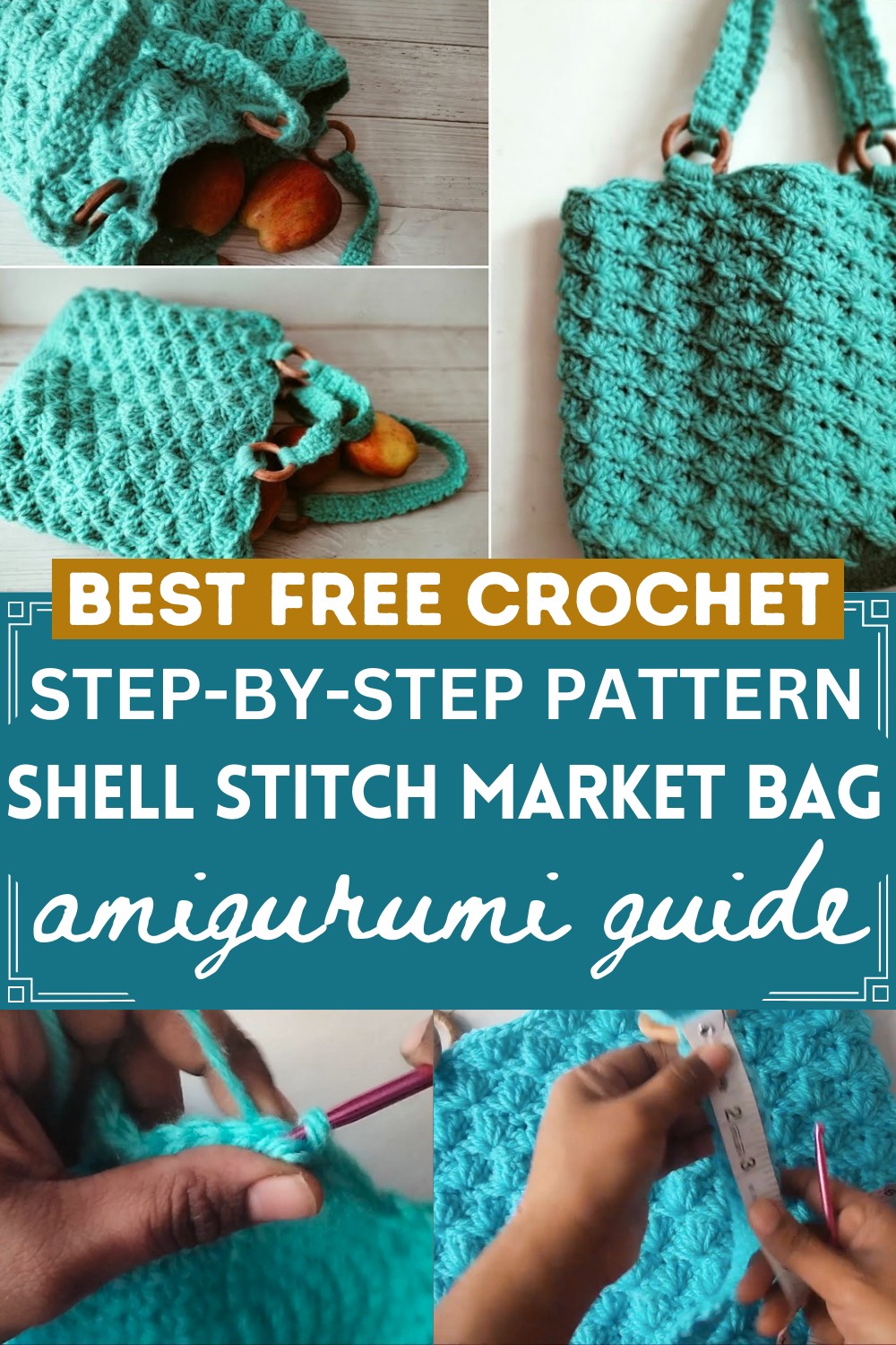 How To Crochet A Shell Stitch Market Tote