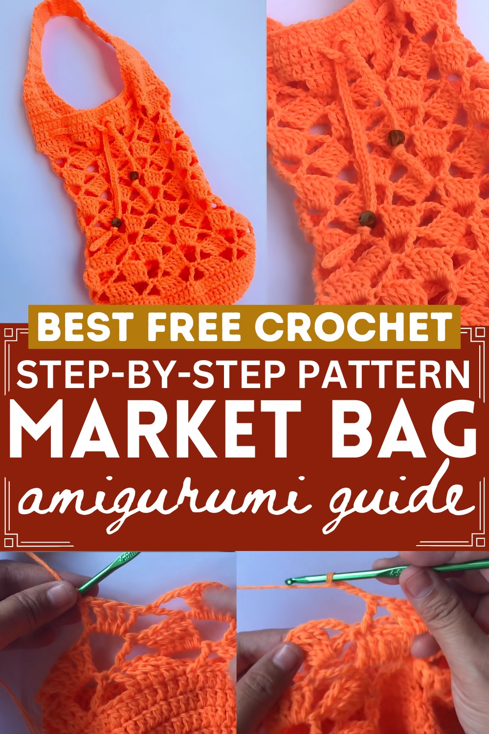 How To Crochet A Slanted Shell Stitch Market Bag