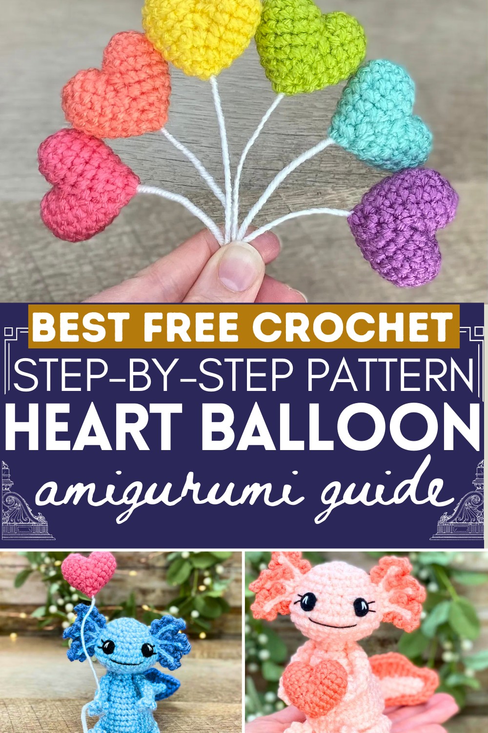 Mini 3D Heart Balloon