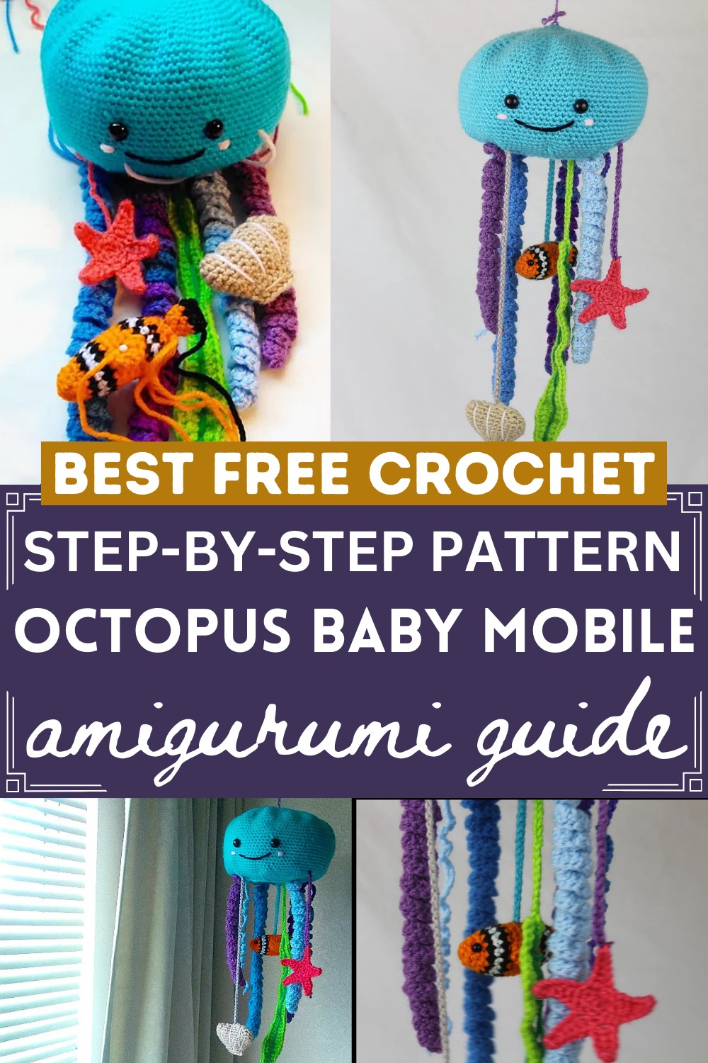 Octopus Baby Mobile