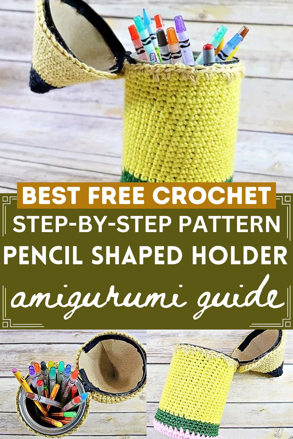 Pencil Shaped Pencil Holder
