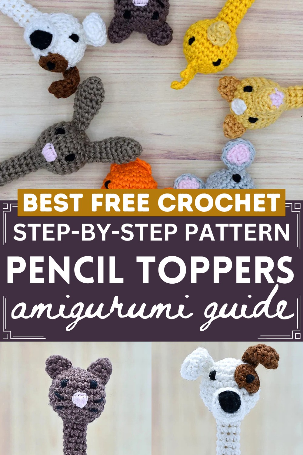 Pencil toppers - Pets