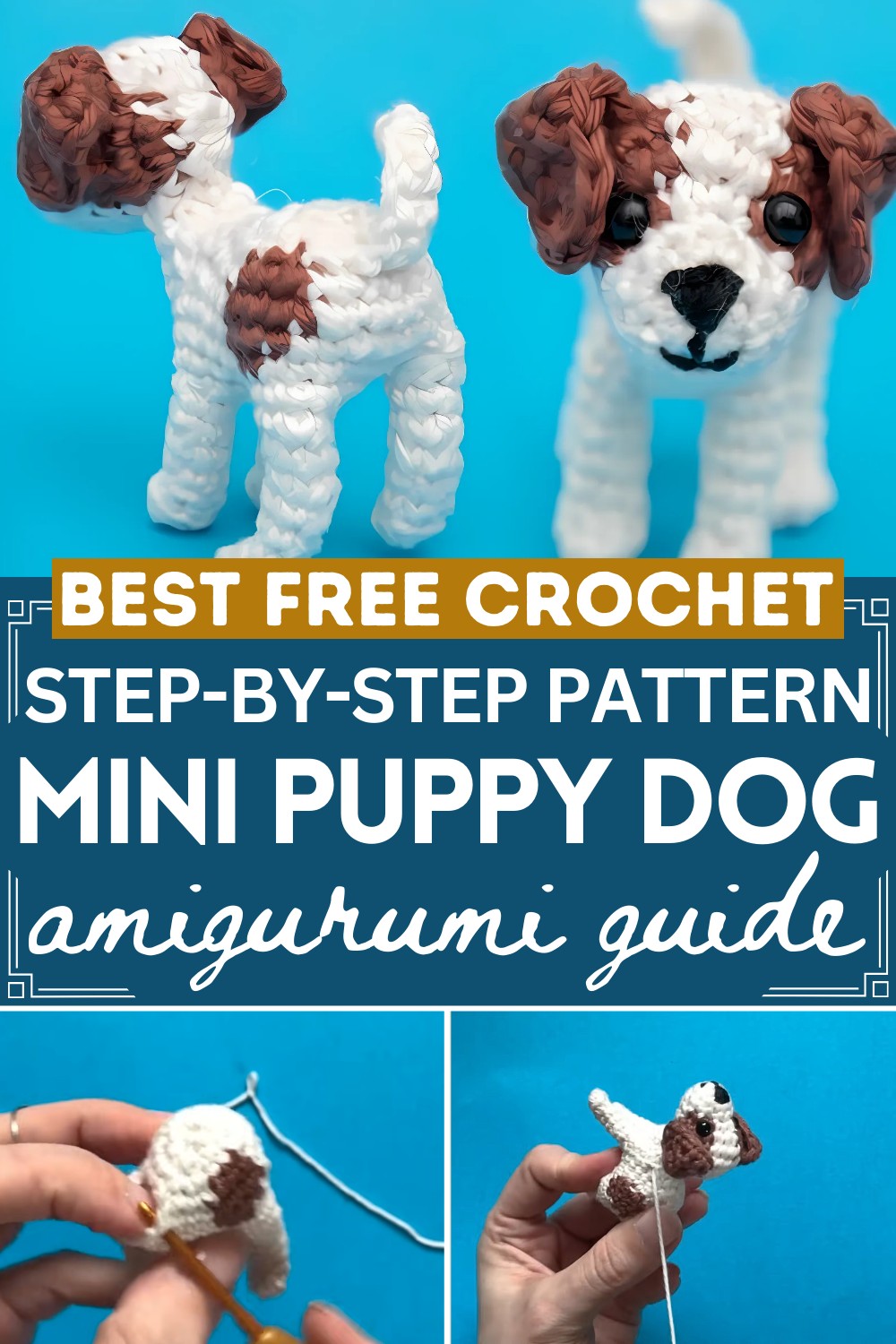 Puppy Amigurumi Crochet Tutorial
