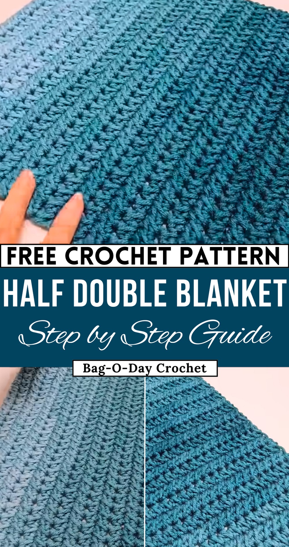 Quick and Easy Crochet Stitch Tutorial - Knotted Half Double Crochet