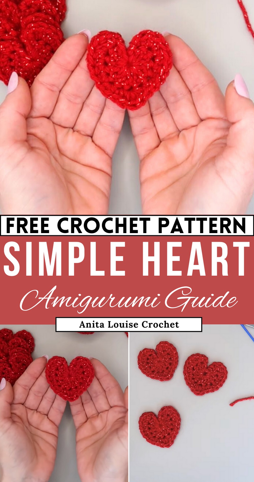 Simple Crochet Heart