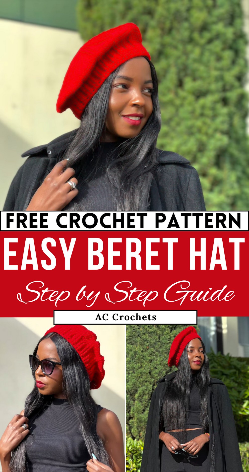 Crochet Easy Beret Hat