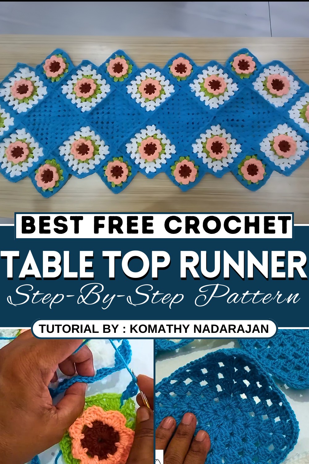 Crochet Easy Table Runner For Beginner
