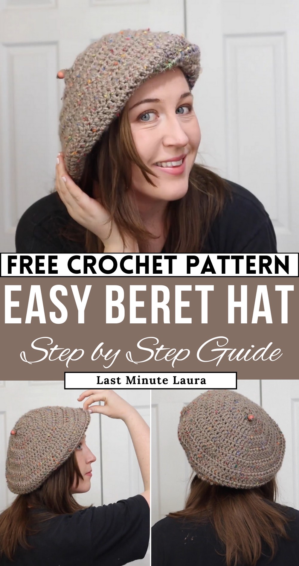 Crochet Tutorial For A Beret Hat
