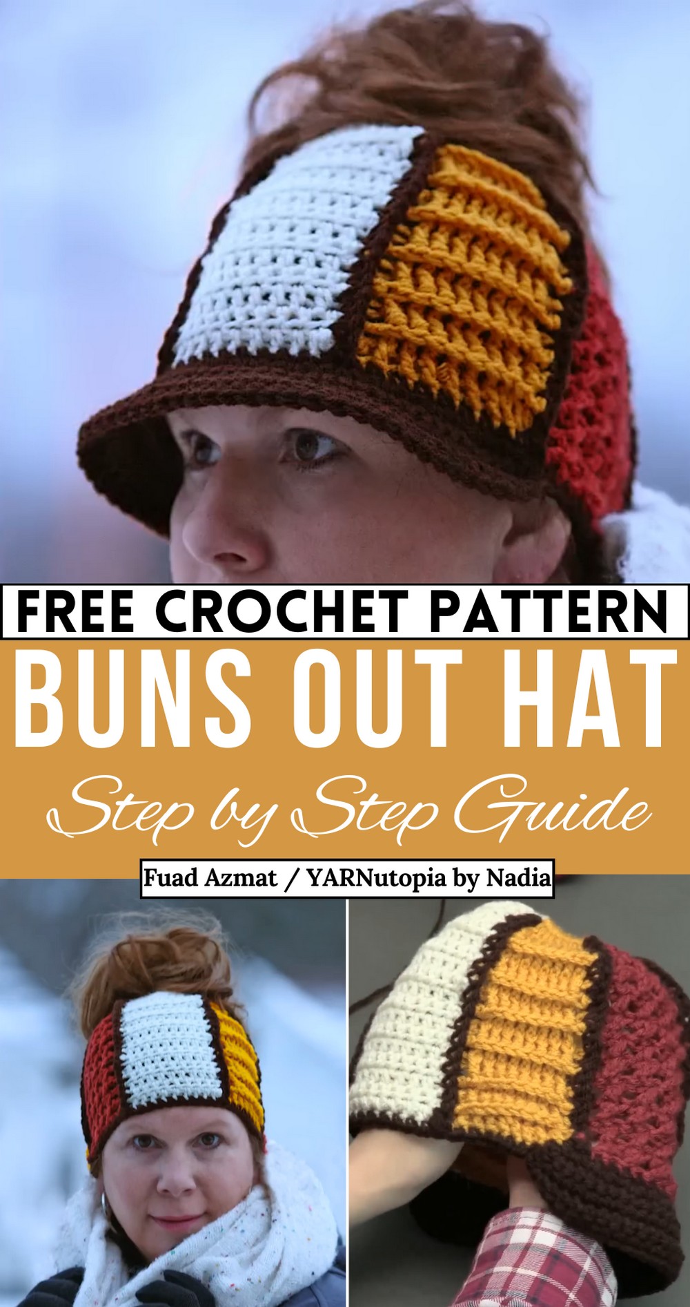 Crochet Tutorial Let Your Buns Out Hat