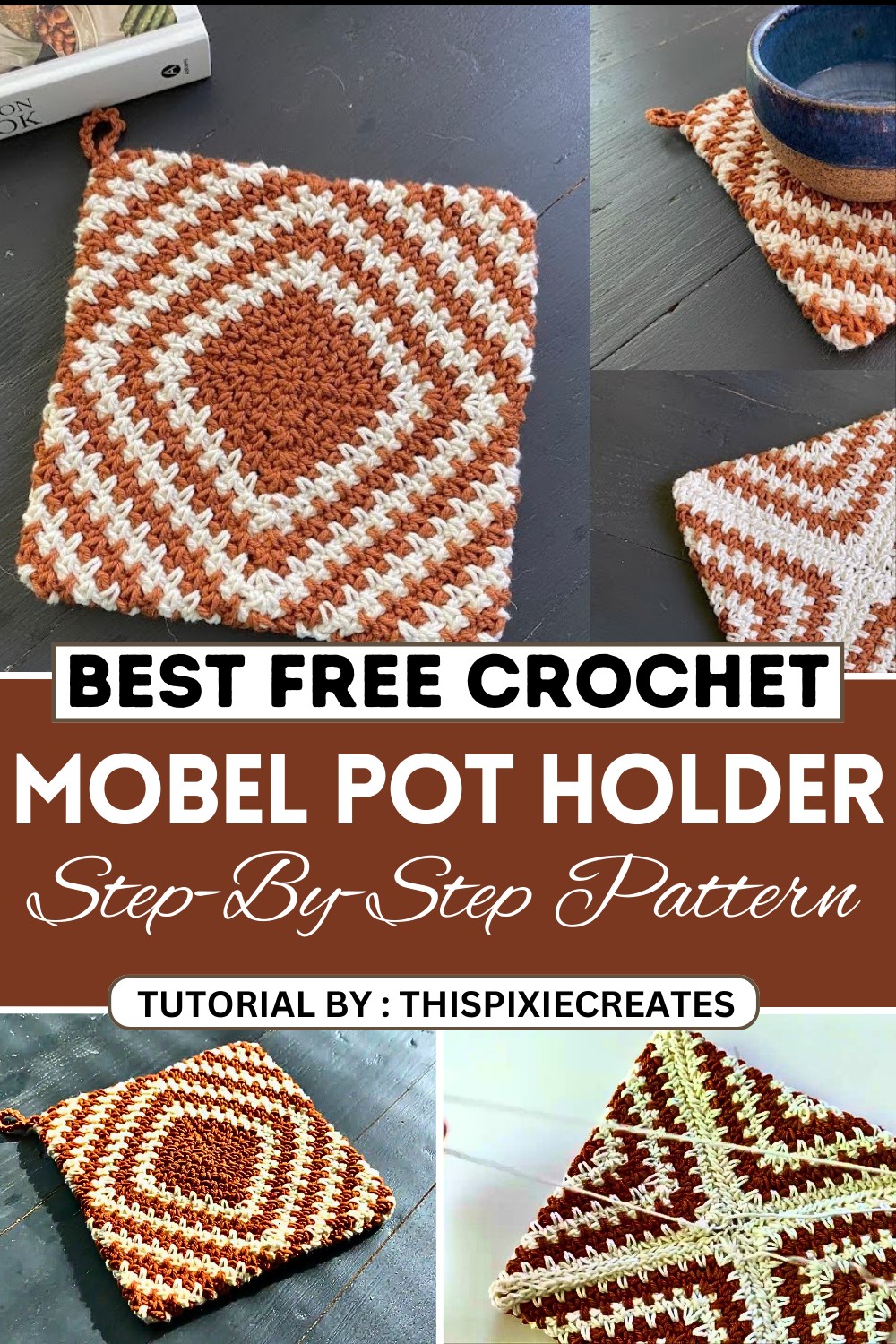 Crochet the Mabel Pot Holder - Complete Tutorial