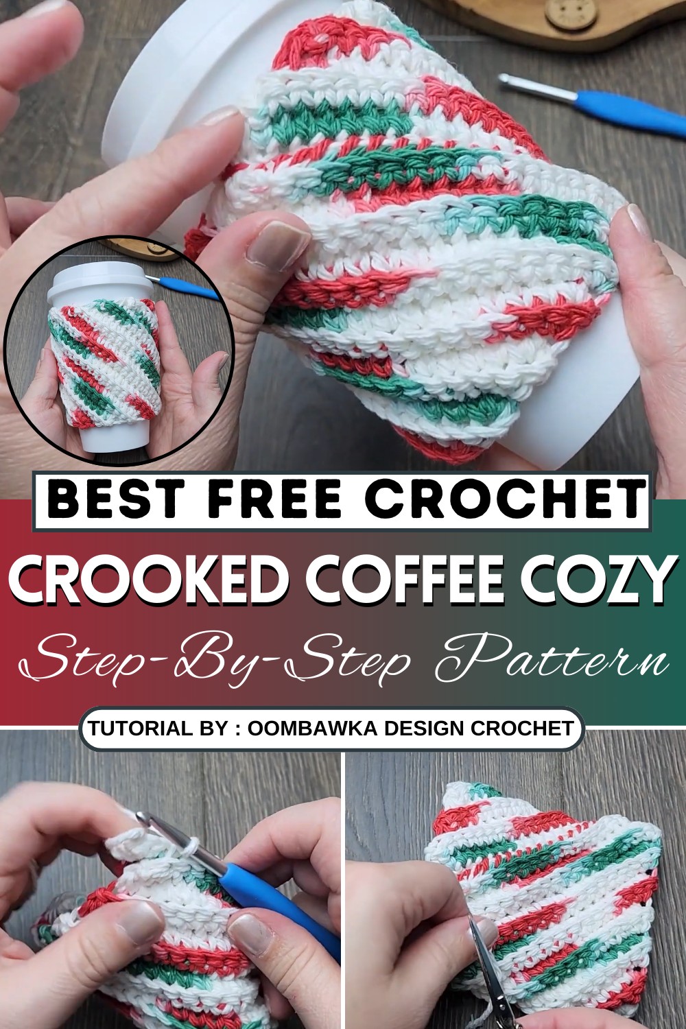 Crooked Coffee Cozy Pattern