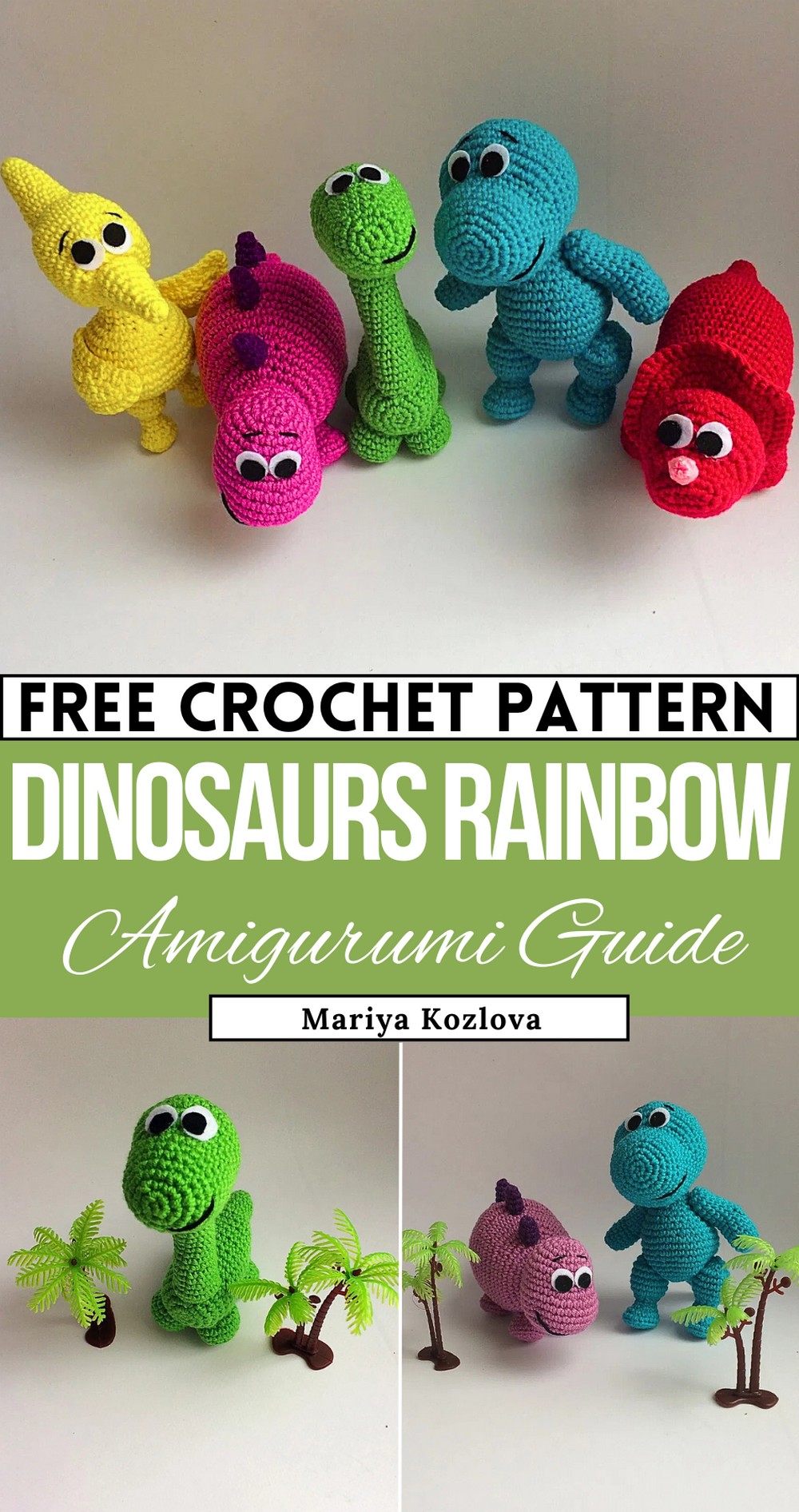 Dinosaurs Rainbow
