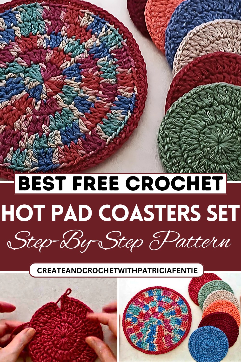 Easy Hot Pad and Coasters Set