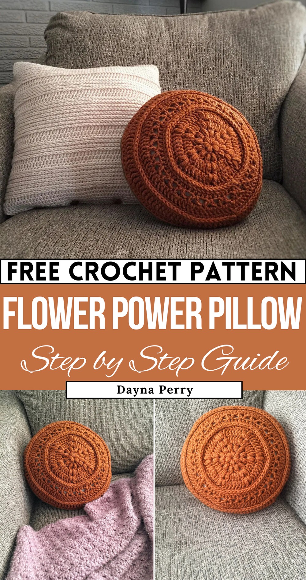 Flower Power Pillow