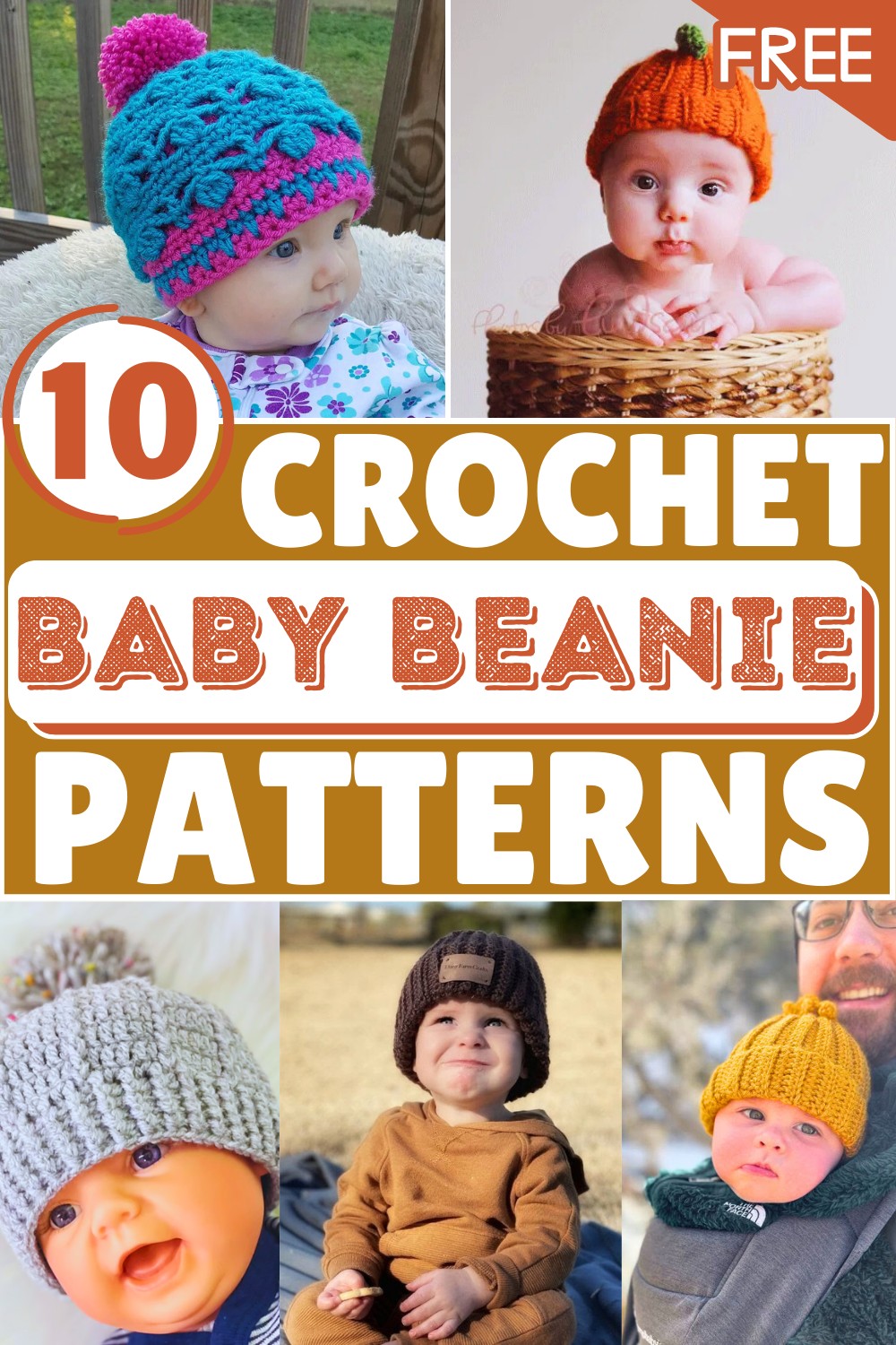 Free Crochet Baby Beanie Patterns