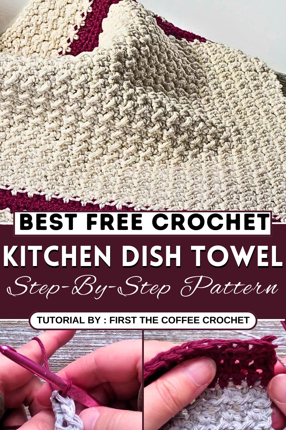 Free Crochet Kitchen Towel Pattern