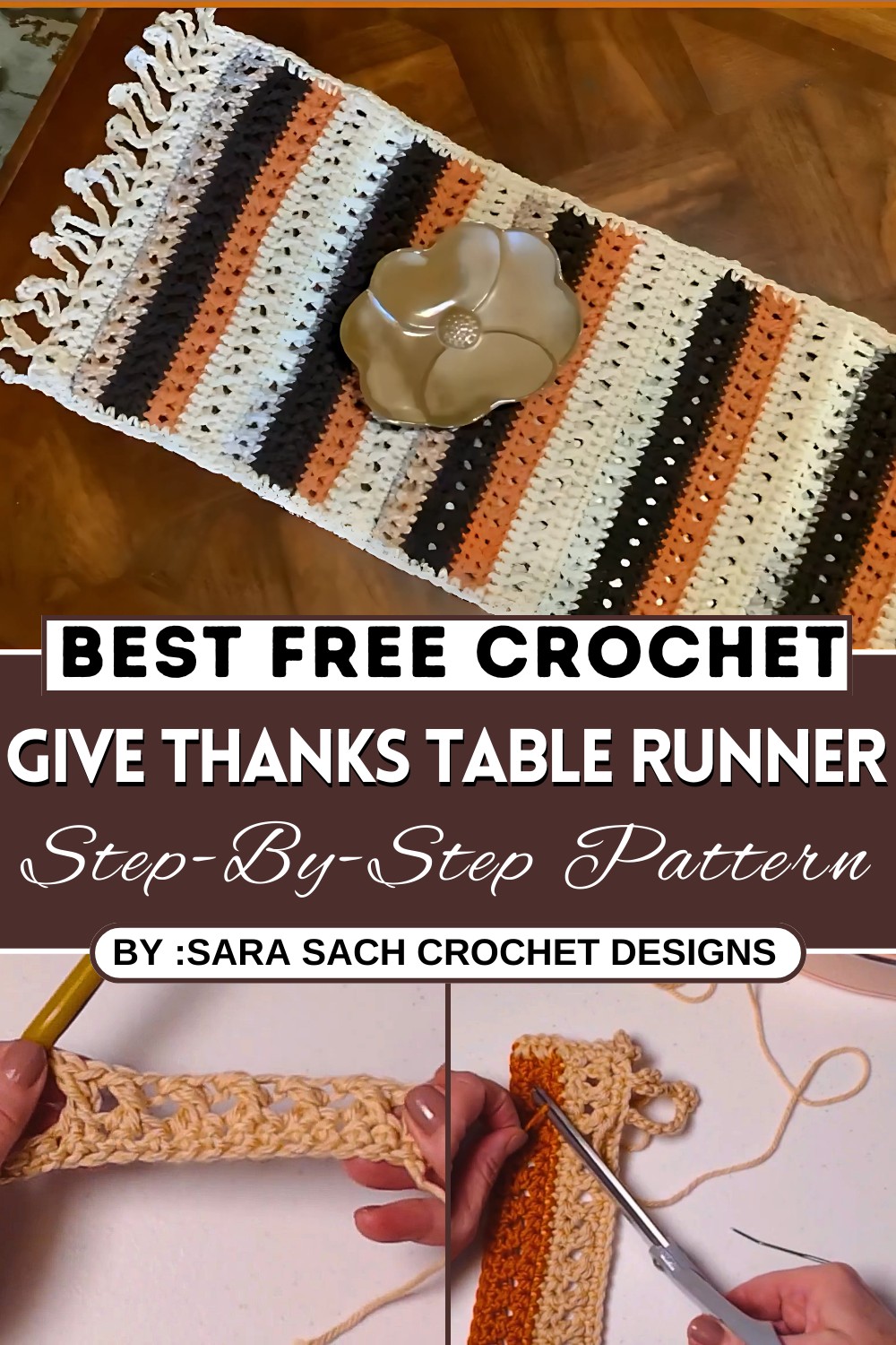Give Thanks Table Runner Crochet Pattern