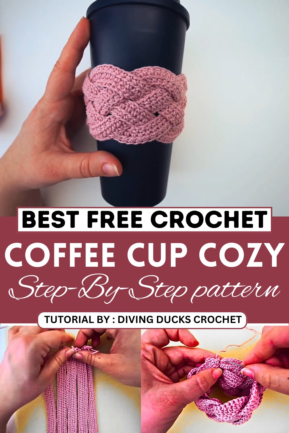 How To Crochet A Coffee Cup Cozy