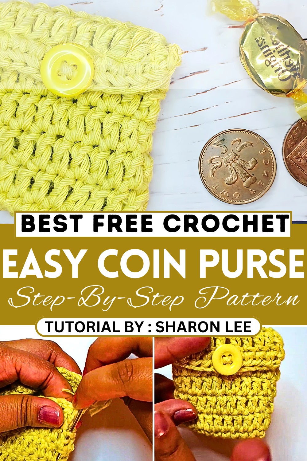 How To Crochet A Quick & Easy Coin Purse